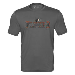 NHL Philadelphia Flyers Levelwear Anthem Journey Performance T-Shirt - Charcoal