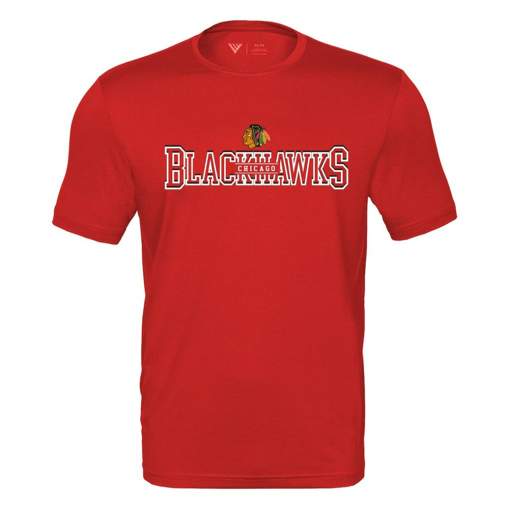 NHL Chicago Blackhawks Levelwear Anthem Journey Performance T-Shirt - Red