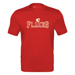 NHL Calgary Flames Levelwear Anthem Journey Performance T-Shirt - Red