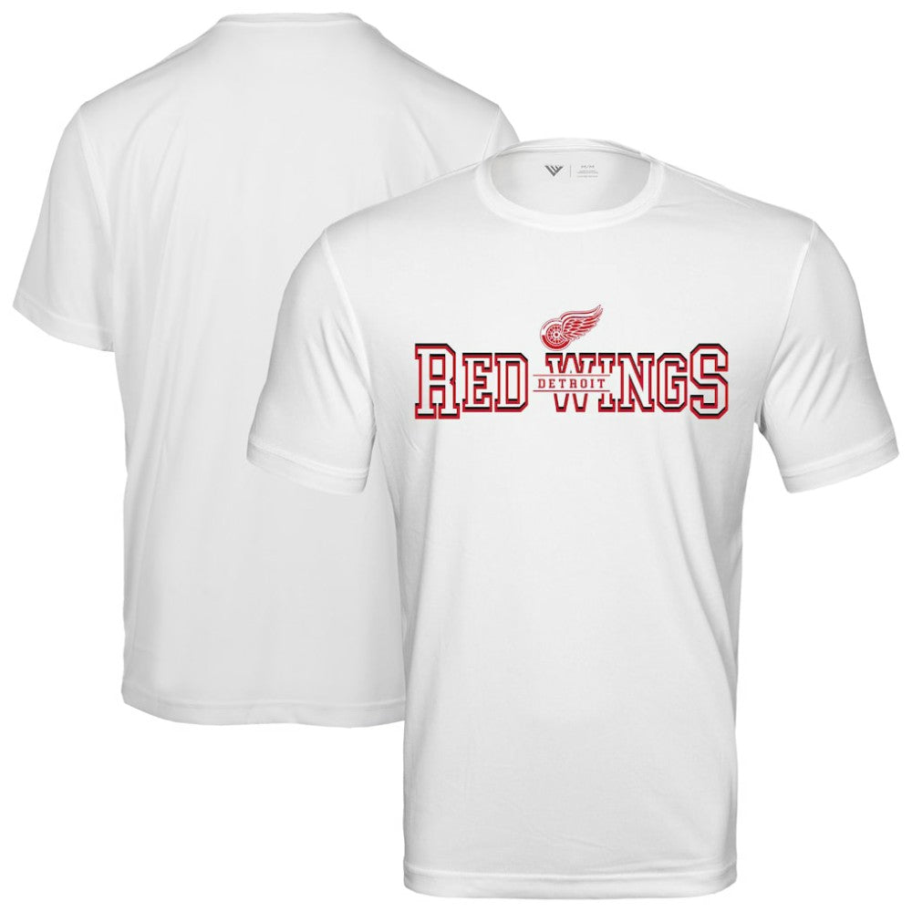 NHL Detroit Red Wings Levelwear Anthem Journey Performance T-Shirt - White