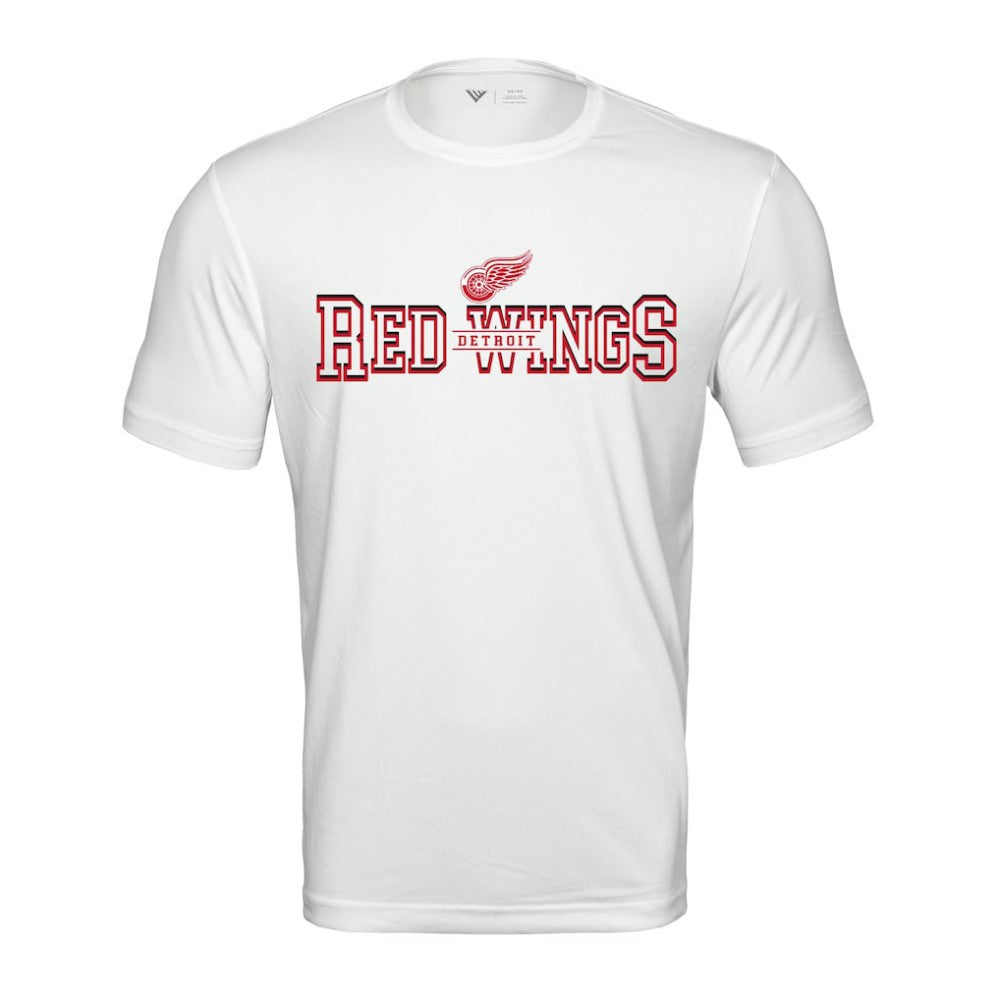 NHL Detroit Red Wings Levelwear Anthem Journey Performance T-Shirt - White