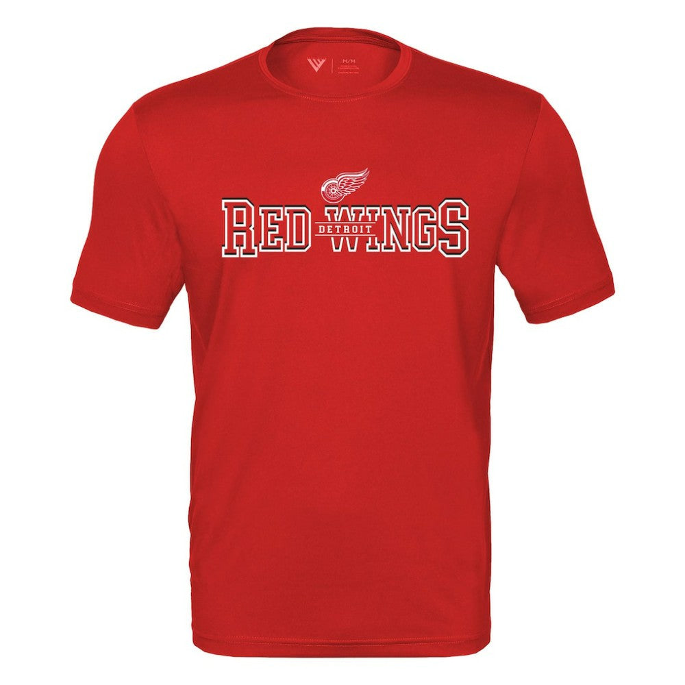 NHL Detroit Red Wings Levelwear Anthem Journey Performance T-Shirt - Red