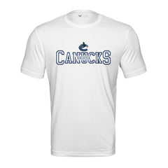 NHL Vancouver Canucks Levelwear Anthem Journey Performance T-Shirt - White