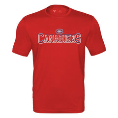 NHL Montreal Canadiens Levelwear Anthem Journey Performance T-Shirt - Red