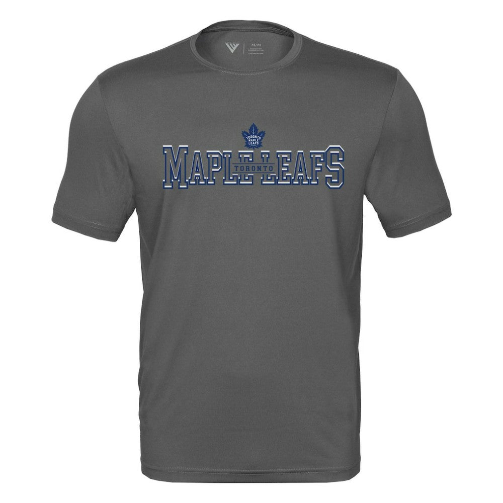 NHL Toronto Maple Leafs Levelwear Anthem Journey Performance T-Shirt - Charcoal