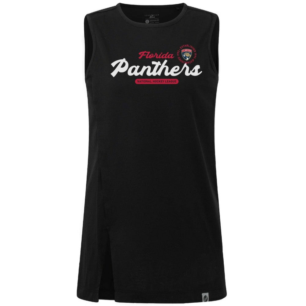NHL Florida Panthers Levelwear Women's Influx Monument Tank Top - Black