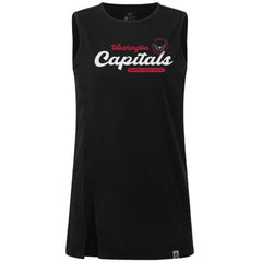 NHL Washington Capitals Levelwear Women's Influx Monument Tank Top - Black