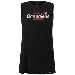 NHL Montreal Canadiens Levelwear Women's Influx Monument Tank Top - Black