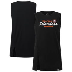 NHL New York Islanders Levelwear Women's Influx Monument Tank Top - Black