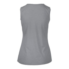 NHL Tampa Bay Lightning Levelwear Women's Macy Banner Arch Tank Top - Gray
