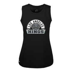 NHL Los Angeles Kings Levelwear Women's Macy Banner Arch Tank Top - Black