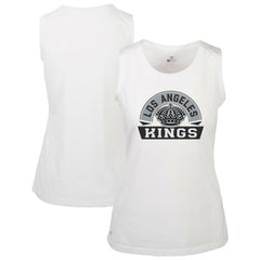 NHL Los Angeles Kings Levelwear Women's Macy Banner Arch Tank Top - White