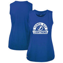 NHL Tampa Bay Lightning Levelwear Women's Macy Banner Arch Tank Top - Royal