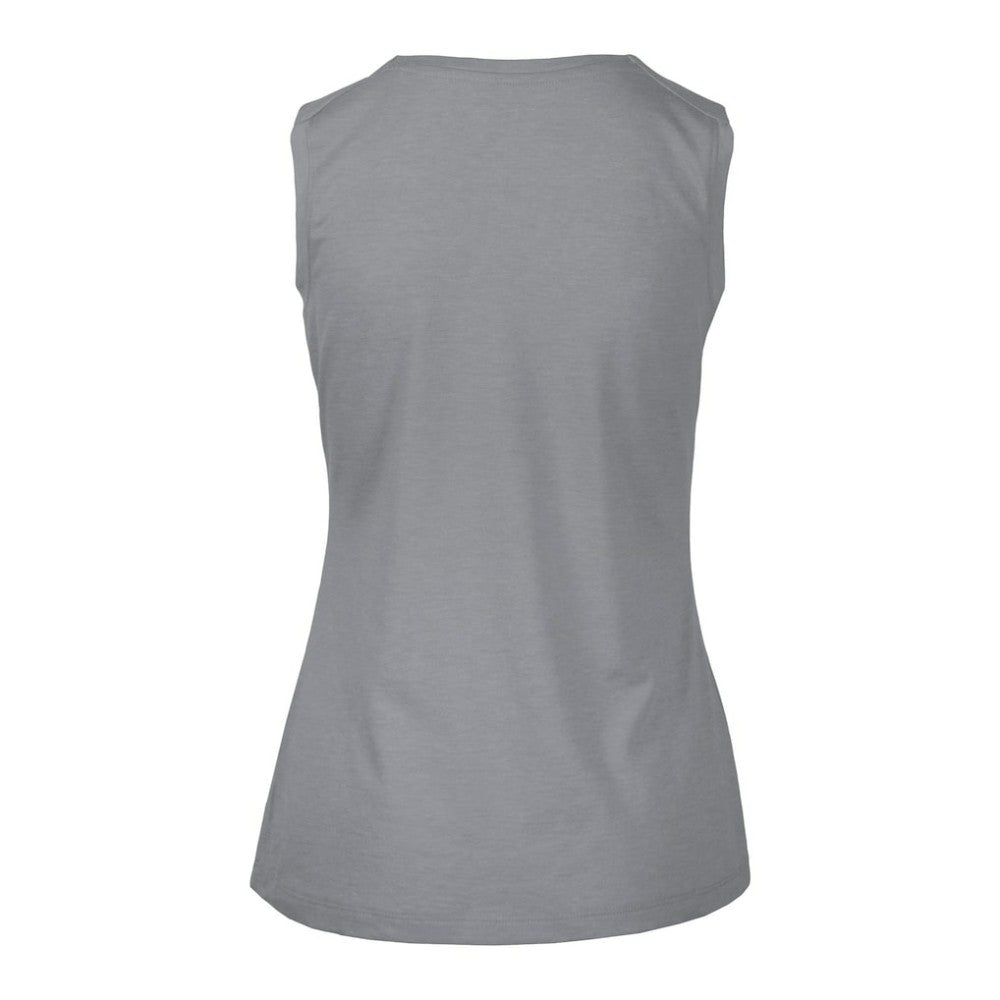 NHL Toronto Maple Leafs Levelwear Women's Macy Banner Arch Tank Top - Gray