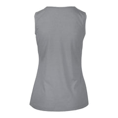 NHL Toronto Maple Leafs Levelwear Women's Macy Banner Arch Tank Top - Gray