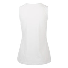 NHL Vancouver Canucks Levelwear Women's Macy Banner Arch Tank Top - White
