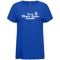NHL Toronto Maple Leafs Levelwear Women's Influx Monument T-Shirt - Royal