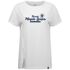 NHL Toronto Maple Leafs Levelwear Women's Influx Monument T-Shirt - White