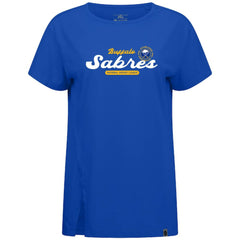 NHL Buffalo Sabres Levelwear Women's Influx Monument T-Shirt - Royal