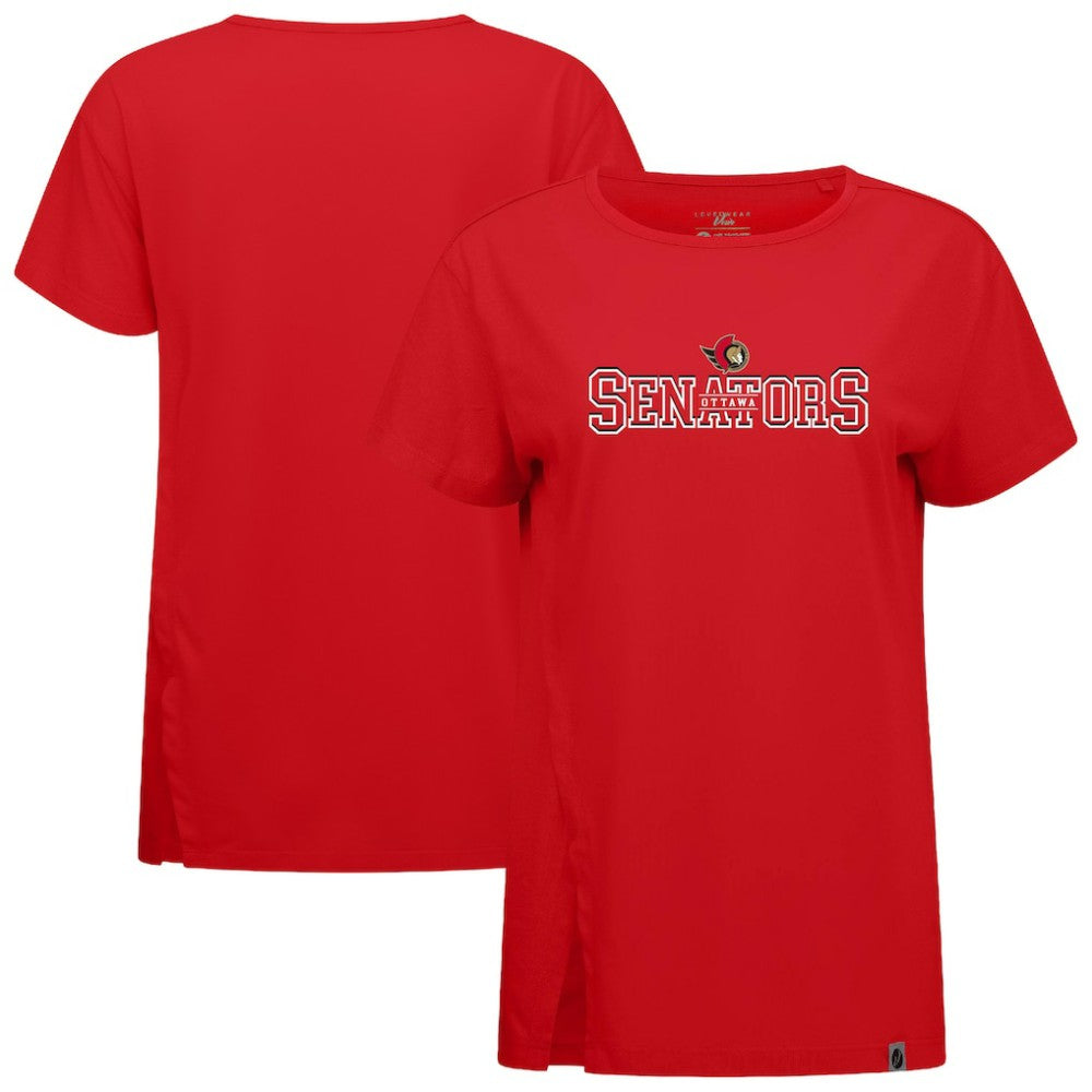 NHL Ottawa Senators Levelwear Women's Influx Journey T-Shirt - Red