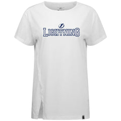 NHL Tampa Bay Lightning Levelwear Women's Influx Journey T-Shirt - White