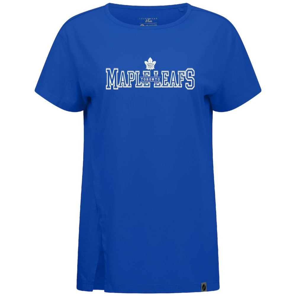 NHL Toronto Maple Leafs Levelwear Women's Influx Journey T-Shirt - Royal