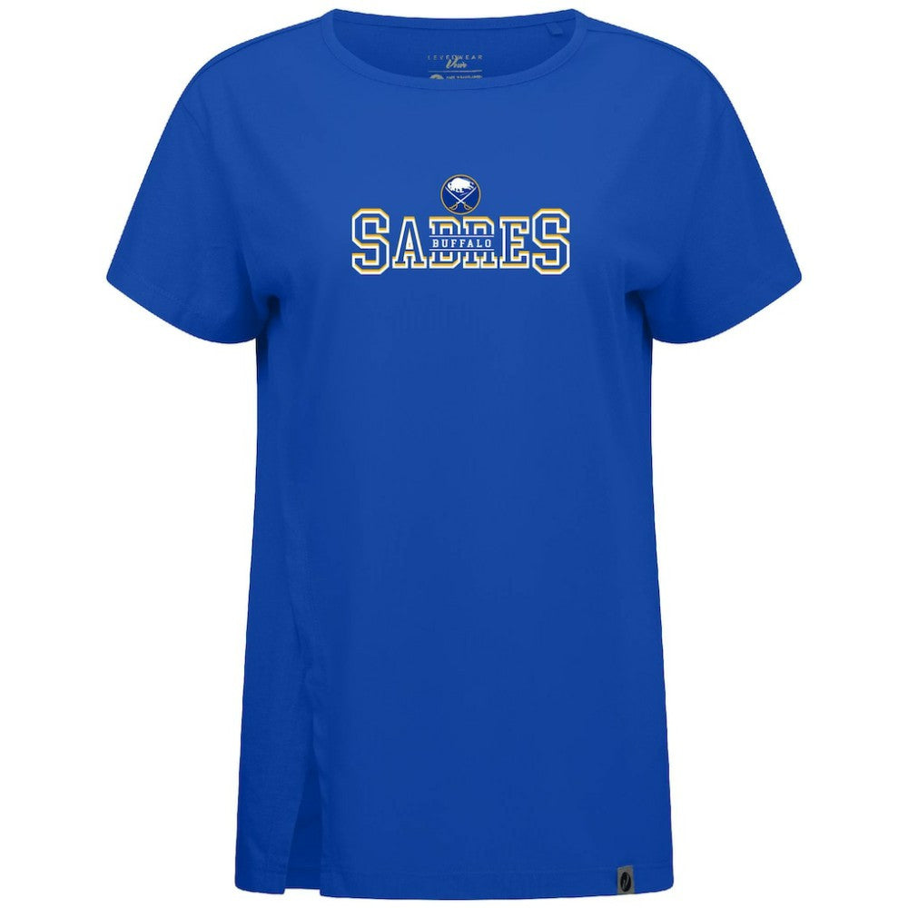 NHL Buffalo Sabres Levelwear Women's Influx Journey T-Shirt - Royal