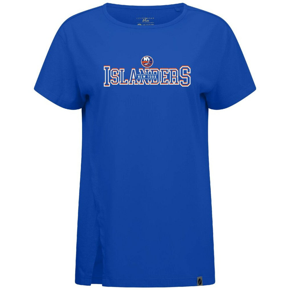 NHL New York Islanders Levelwear Women's Influx Journey T-Shirt - Royal