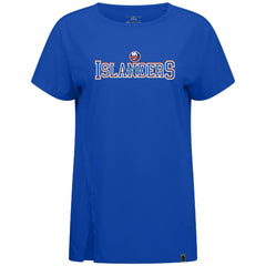 NHL New York Islanders Levelwear Women's Influx Journey T-Shirt - Royal
