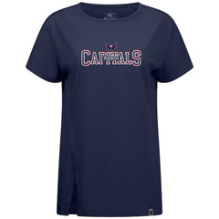NHL Washington Capitals Levelwear Women's Influx Journey T-Shirt - Navy