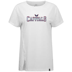 NHL Washington Capitals Levelwear Women's Influx Journey T-Shirt - White