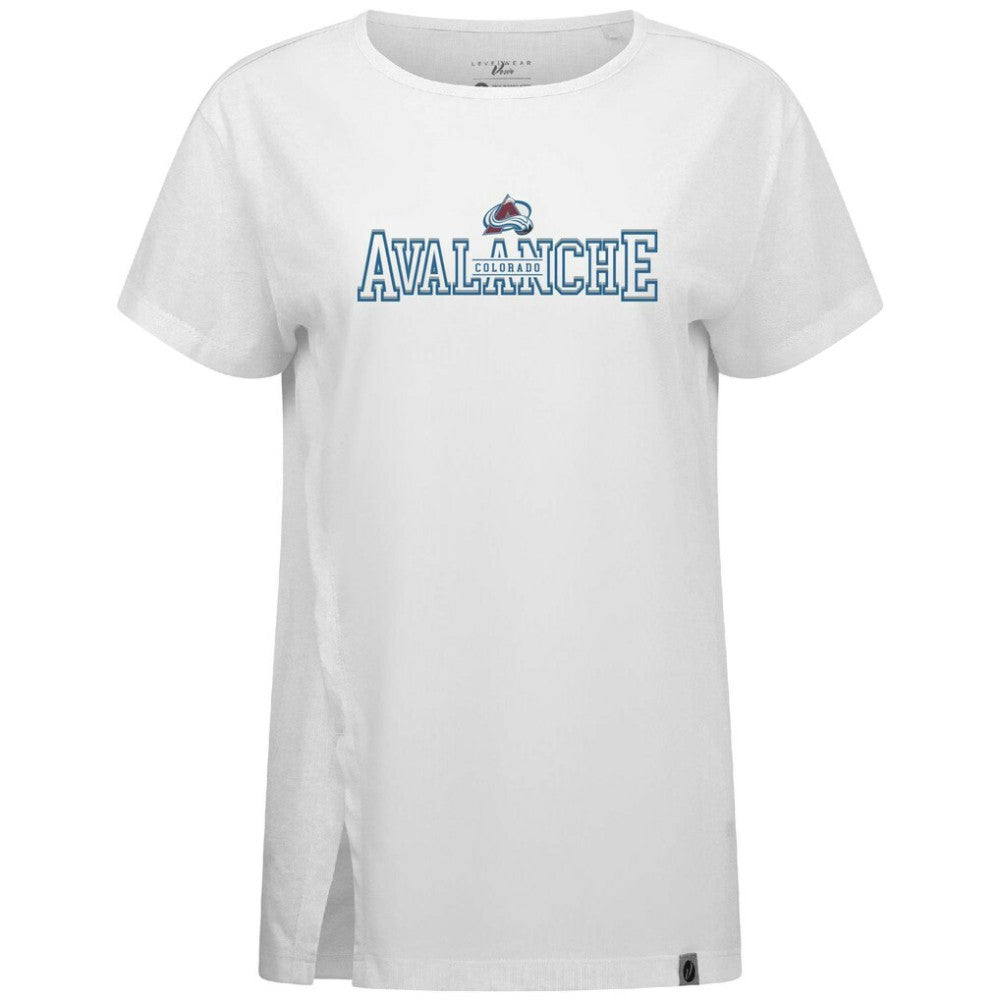 NHL Colorado Avalanche Levelwear Women's Influx Journey T-Shirt - White