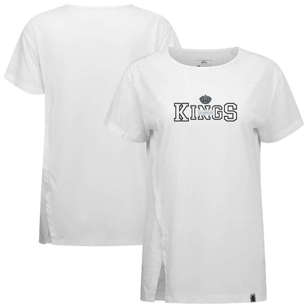 NHL Los Angeles Kings Levelwear Women's Influx Journey T-Shirt - White