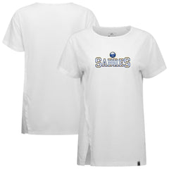 NHL Buffalo Sabres Levelwear Women's Influx Journey T-Shirt - White