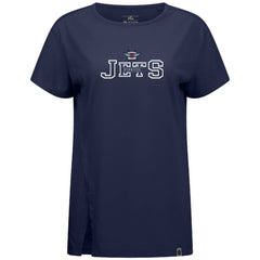 NHL Winnipeg Jets Levelwear Women's Influx Journey T-Shirt - Navy