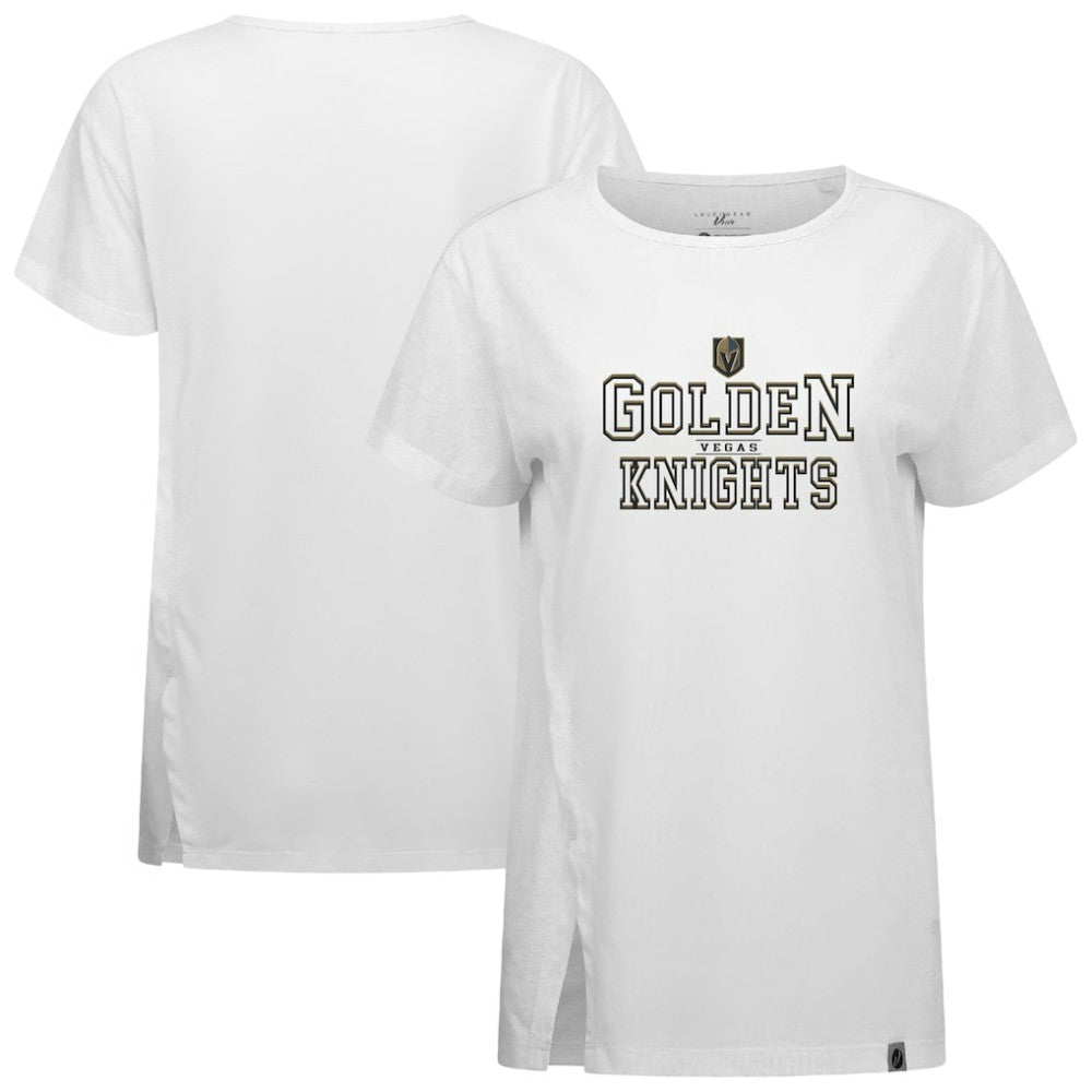 NHL Vegas Golden Knights Levelwear Women's Influx Journey T-Shirt - White