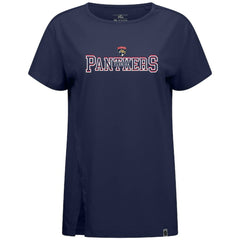 NHL Florida Panthers Levelwear Women's Influx Journey T-Shirt - Navy
