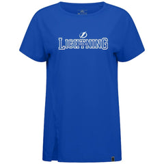 NHL Tampa Bay Lightning Levelwear Women's Influx Journey T-Shirt - Royal