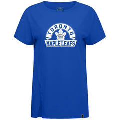 NHL Toronto Maple Leafs Levelwear Women's Influx Banner Arch T-Shirt - Royal