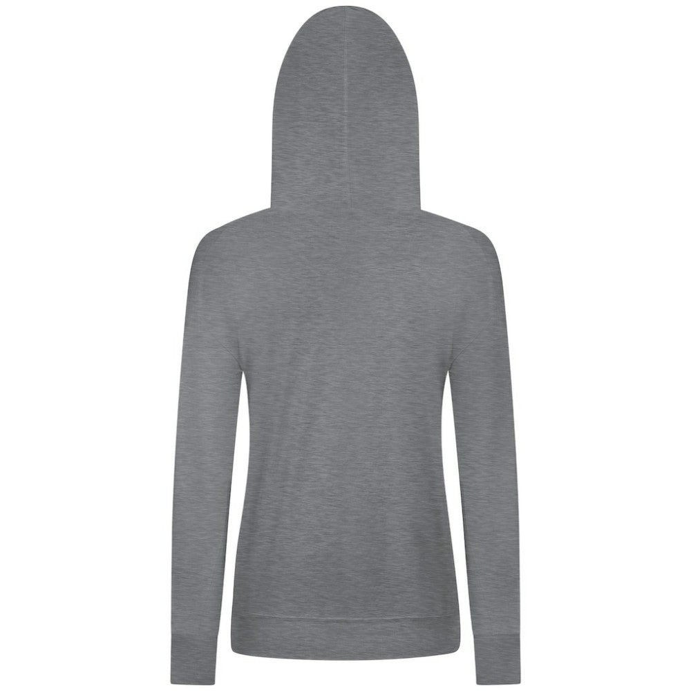 NHL Anaheim Ducks Levelwear Women's Relay Banner Arch Pullover Hoodie - Gray
