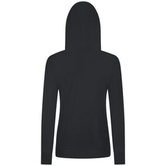 NHL Carolina Hurricanes Levelwear Women's Relay Banner Arch Pullover Hoodie - Black