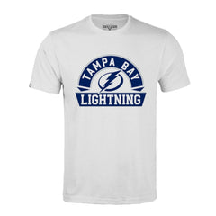 NHL Tampa Bay Lightning Levelwear Richmond Banner Arch T-Shirt - White