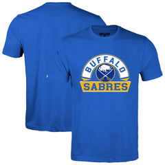 NHL Buffalo Sabres Levelwear Richmond Banner Arch T-Shirt - Royal