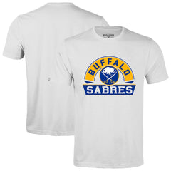 NHL Buffalo Sabres Levelwear Richmond Banner Arch T-Shirt - White