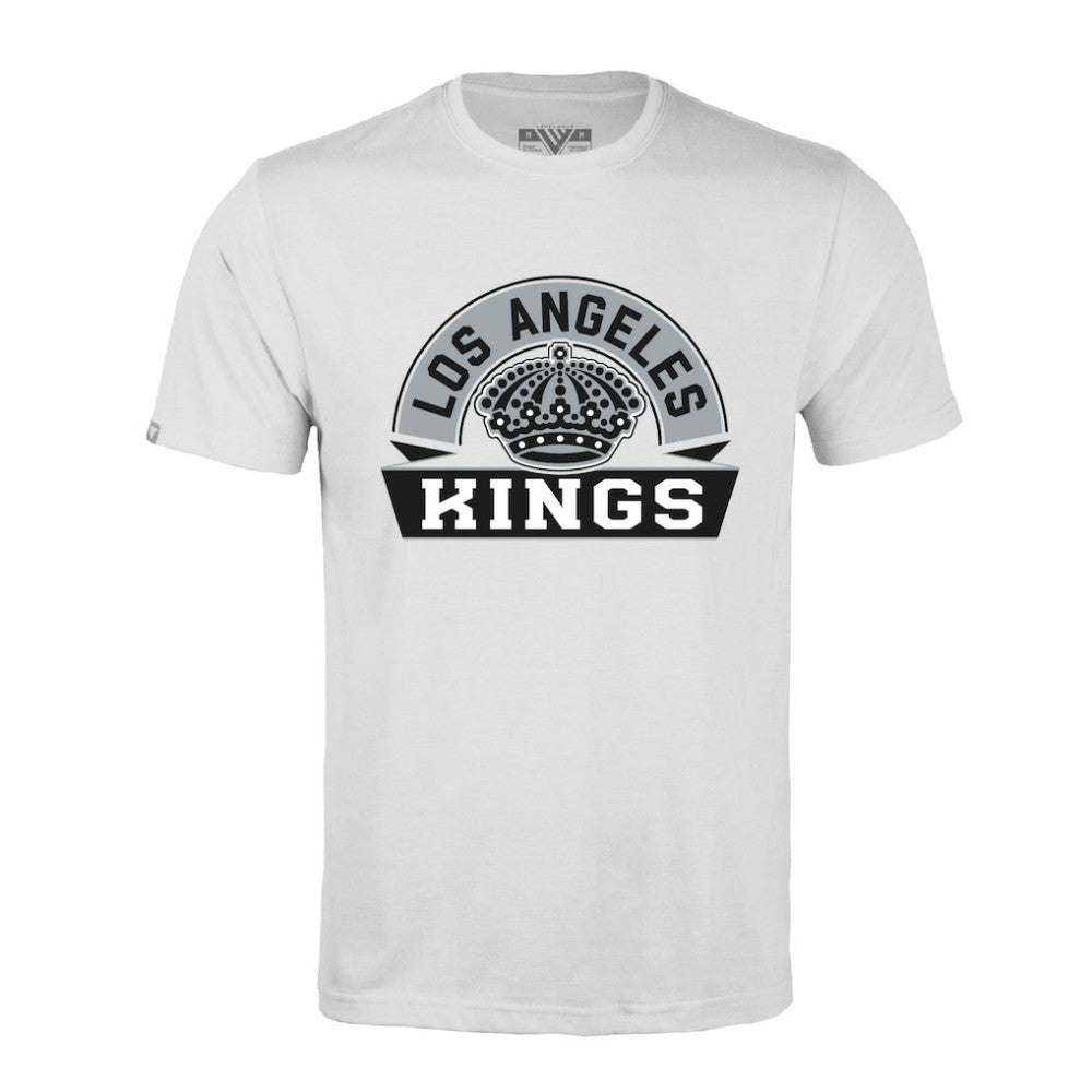 NHL Los Angeles Kings Levelwear Richmond Banner Arch T-Shirt - White