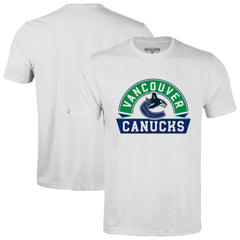 NHL Vancouver Canucks Levelwear Richmond Banner Arch T-Shirt - White