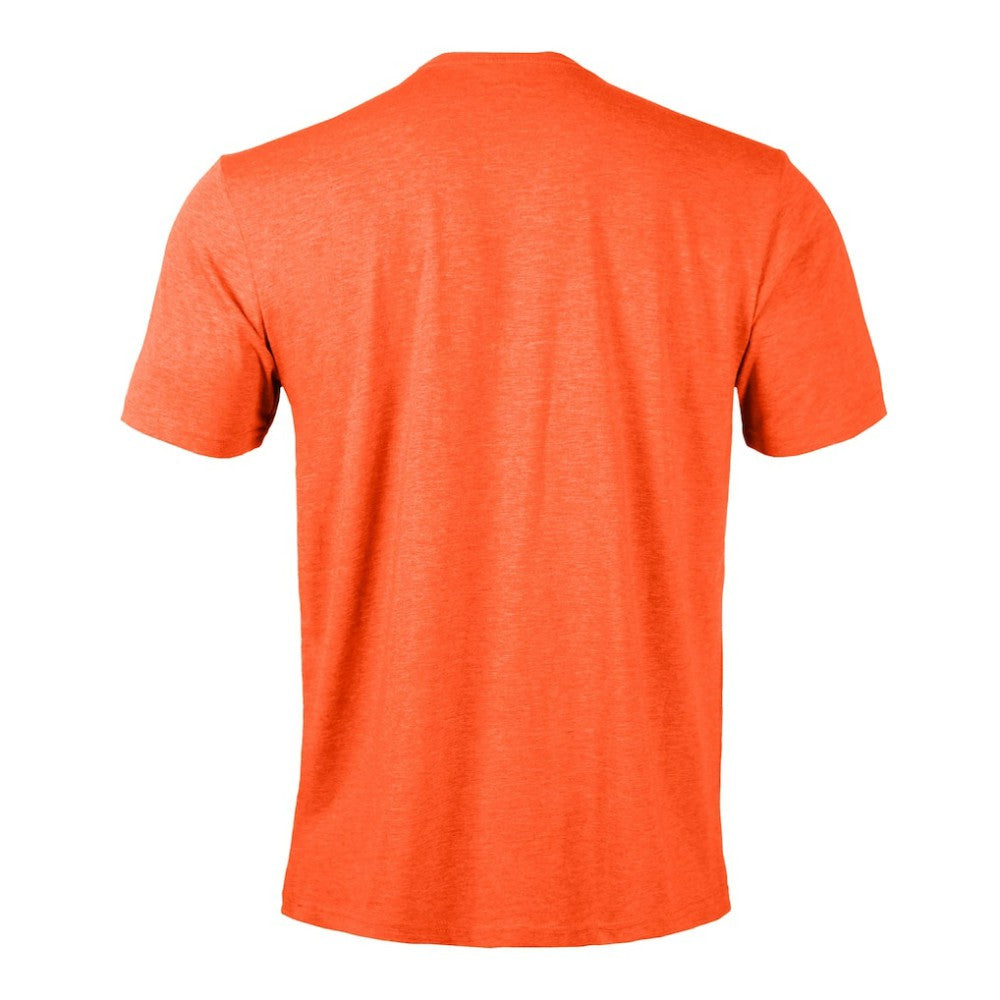 NHL Anaheim Ducks Levelwear Richmond Banner Arch T-Shirt - Heather Orange