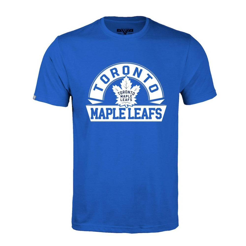 NHL Toronto Maple Leafs Levelwear Richmond Banner Arch T-Shirt - Royal
