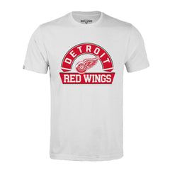 NHL Detroit Red Wings Levelwear Richmond Banner Arch T-Shirt - White