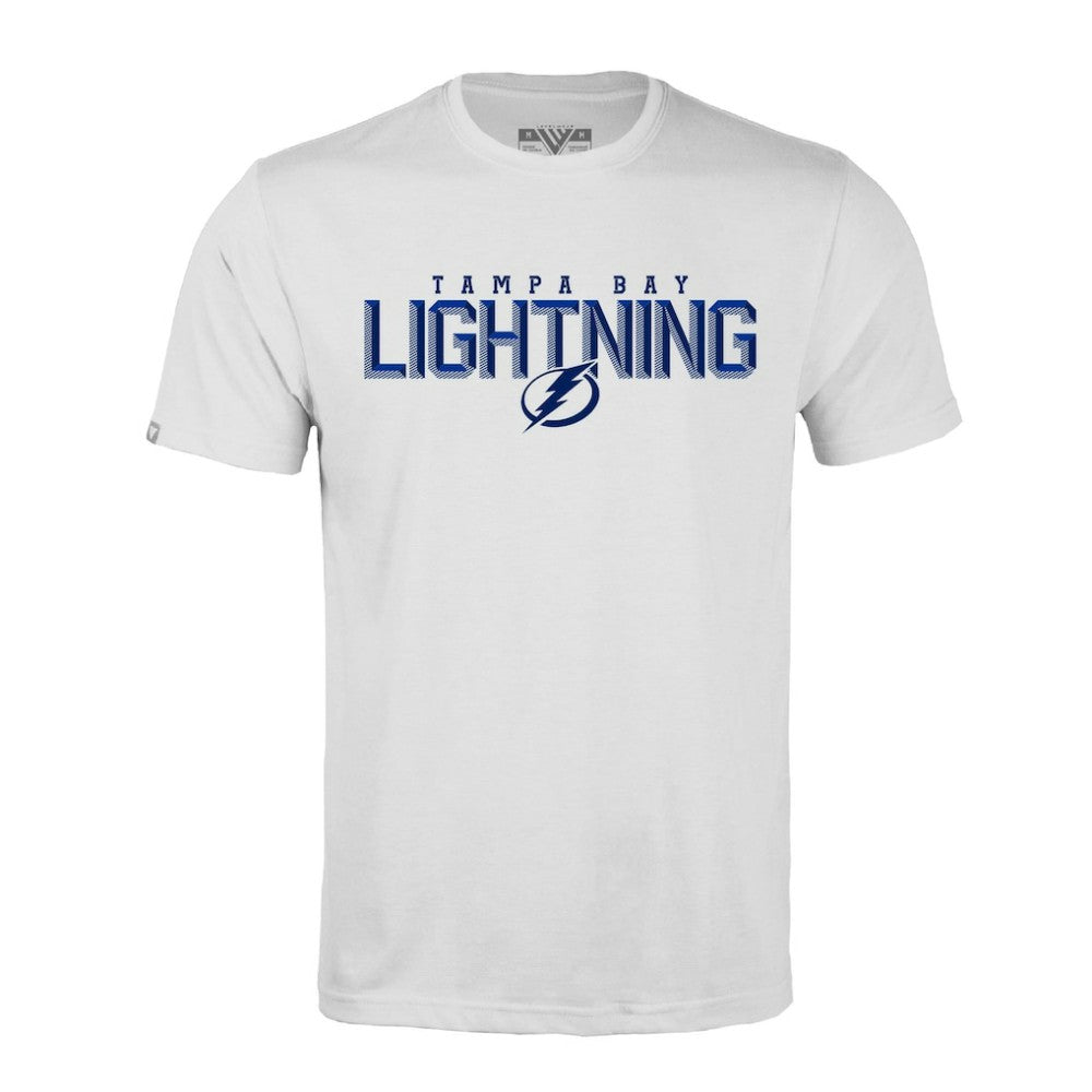 NHL Tampa Bay Lightning Levelwear Richmond Carve T-Shirt - White